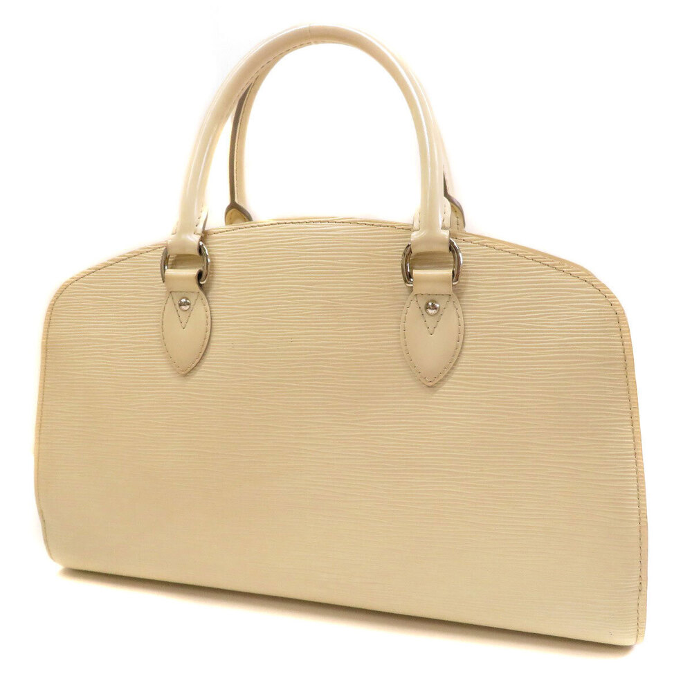 Louis Vuitton Leather Neuf Epi Handbag Pont Black